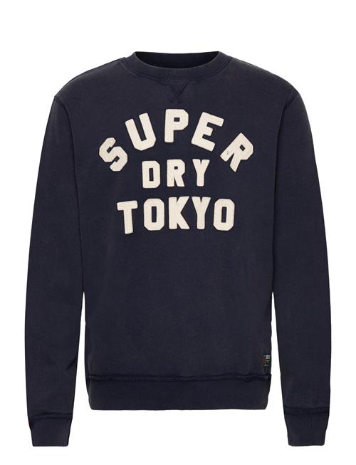 Superdry Vintage Athletic Crew Superdry Navy