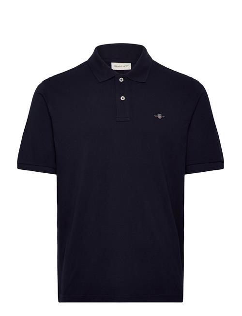 Reg Emb Archive Shield Polo GANT Navy