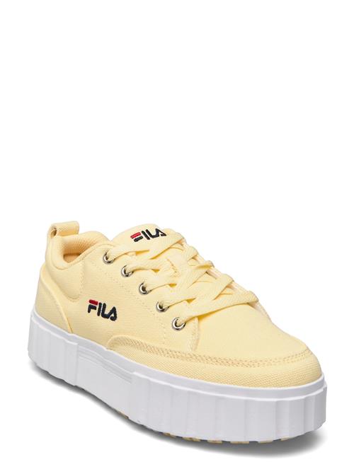 FILA Sandblast C Teens FILA Yellow