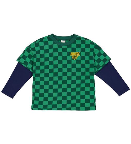 Se Freds World Sweatshirt - BMX - Lazy Green/Fast Green ved KidsWorld