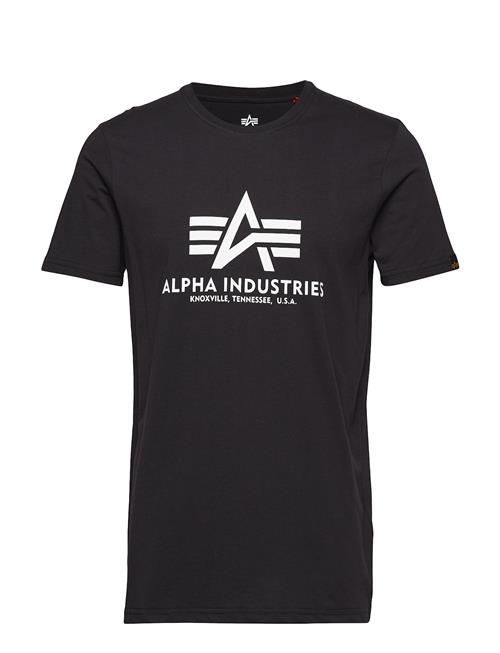 Se Alpha Industries Basic T-Shirt Alpha Industries Black ved Booztlet