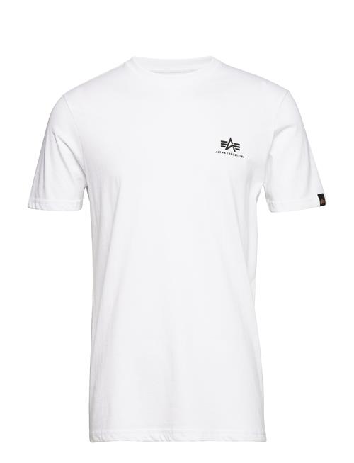 Se Alpha Industries Basic T Small Logo Alpha Industries White ved Booztlet