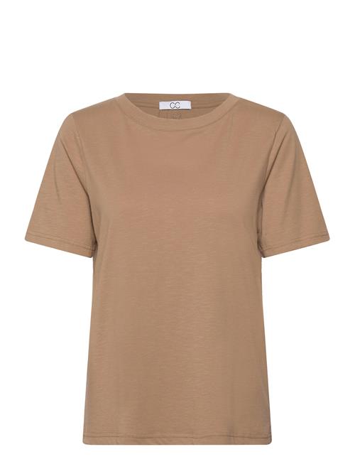 Cc Heart Basic Regular T-Shirt Coster Copenhagen Beige