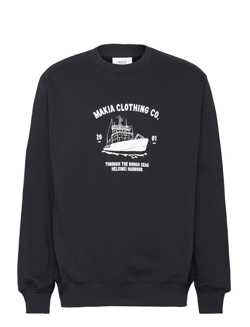 Se Makia Urho Sweatshirt Makia Black ved Booztlet