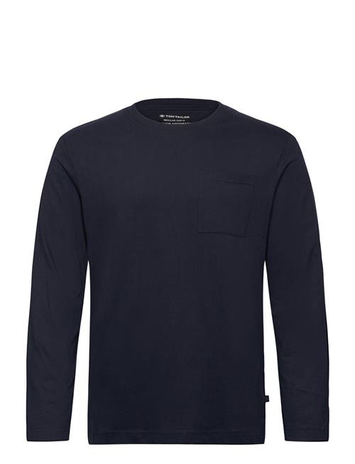 Basic Longsleeve Tom Tailor Navy