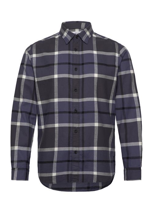 Selected Homme Slhregowen-Flannel Mix Shirt Ls W Selected Homme Navy