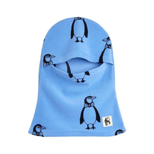 Se Mini Rodini Penguin Fleece Elefanthue Blå | Blå | 52/54 cm ved Babyshop