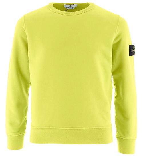 Se Stone Island Stone Island Sweatshirt - Lemon ved KidsWorld