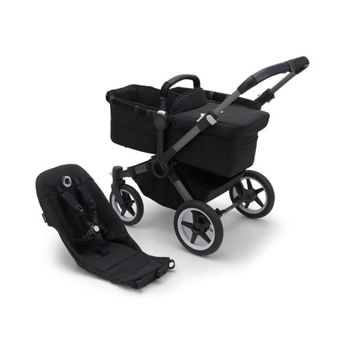 Bugaboo Donkey 5 Klapvogn Graphite/Midnight black | Sort | 0-3