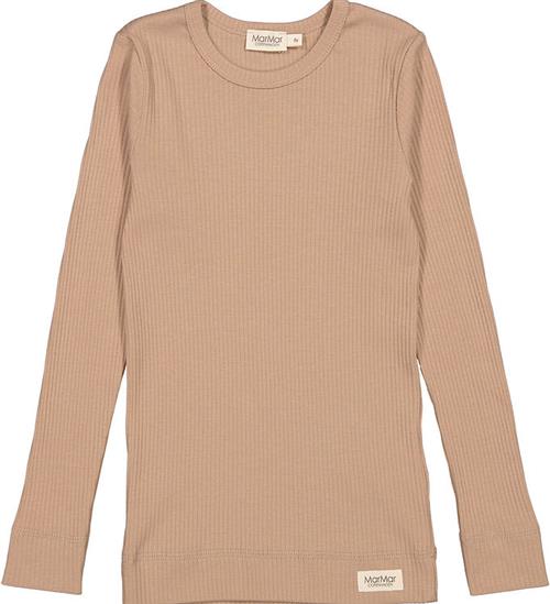 Se MarMar Bluse - Rib - Plain - Cardamom ved KidsWorld