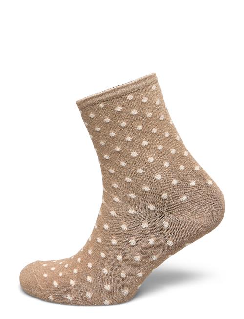 Pcsebby Glitter Long 1-Pack Patteren Cp Pieces Beige