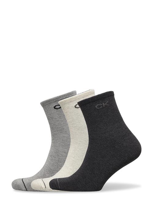 Calvin Klein Ck Men Short Sock 3P Calvin Klein Grey