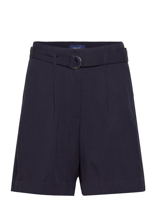 GANT Relaxed Belted Shorts GANT Navy