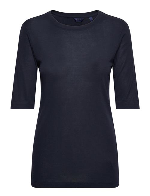 Slim Lightweight Ss T-Shirt GANT Navy
