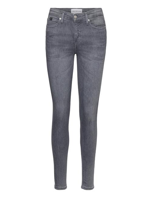 Se Calvin Klein Jeans Mid Rise Skinny Calvin Klein Jeans Grey ved Booztlet