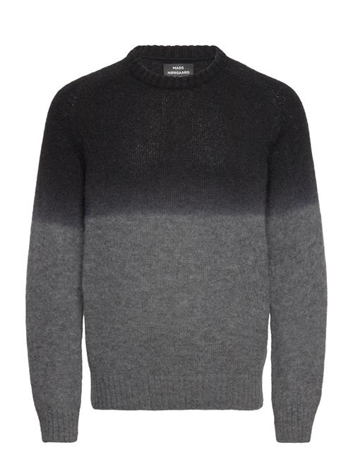 Mads Nørgaard Alpaca Mateo Dip Dye Knit Mads Nørgaard Black