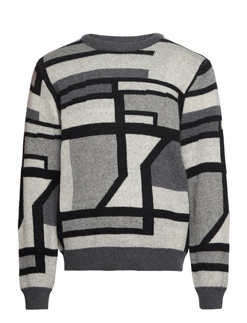 Se Clean Cut Copenhagen J S O-Neck Knit Clean Cut Copenhagen Grey ved Booztlet