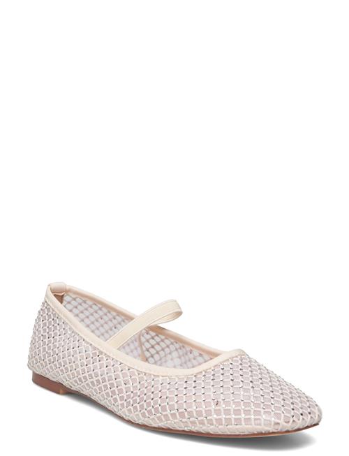 Bianco Bialilja Mesh Ballerina Bianco White