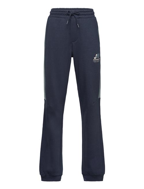 Se Jack & Jones Jpstgordon Jjkylo Sweat Pants Jnr Jack & J S Blue ved Booztlet