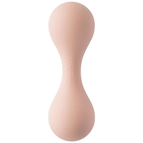 Se Mushie Rangle Blush | Lyserød | 0-3 ved Babyshop