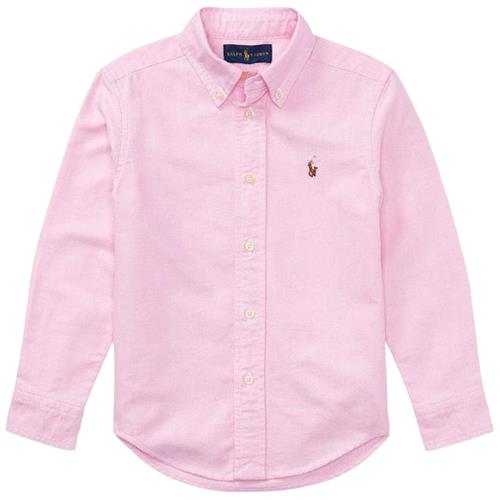 Ralph Lauren Logo Skjorte New Rose | Lyserød | 94-100 cm