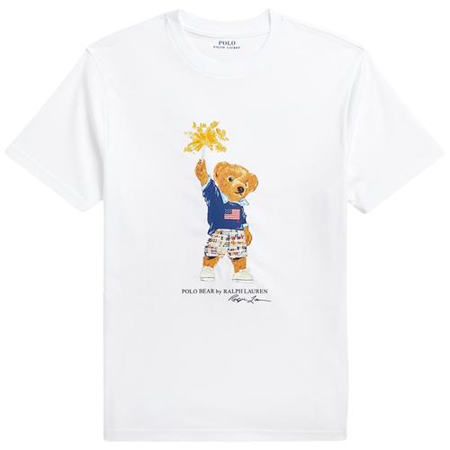 Ralph Lauren Logo T-shirt Hvid | Hvid | 124-134 cm