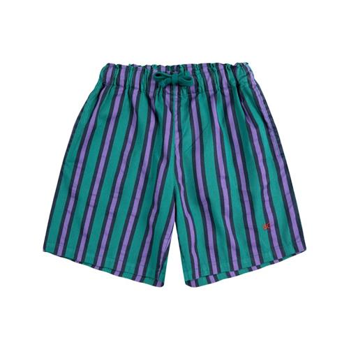 Bobo Choses Stribede Bermudashorts Mørkegrøn | Grønn | 10-11 years