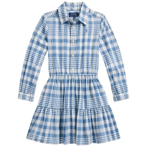 Ralph Lauren Gingham Skjortekjole Blå | Blå | 109-116 cm