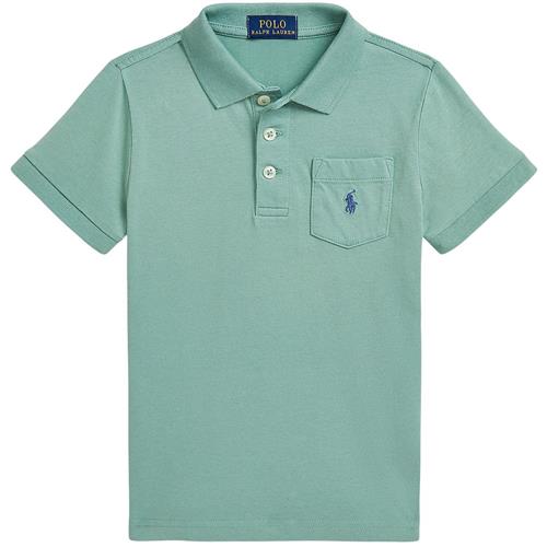 Ralph Lauren Logo Poloshirt Faded Mint | Grønn | 88-93 cm