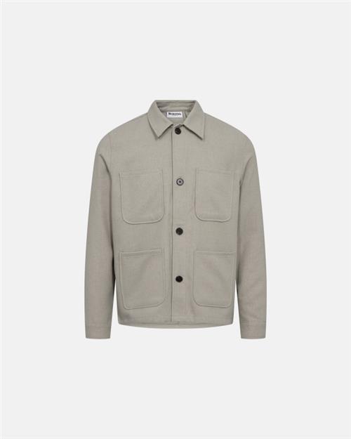 Overshirt | Polyester | Grå