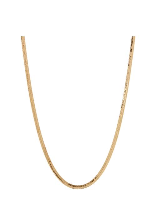 LUV AJ The Classique Herringb Chain-Gold LUV AJ Gold