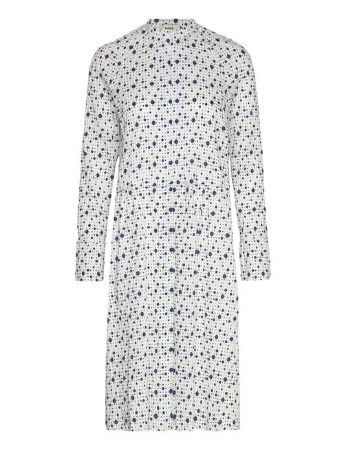 Mads Nørgaard Crinckle Pop Dupina Dress Aop Mads Nørgaard Blue