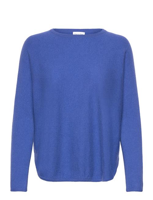 Davida Cashmere Curved Sweater Davida Cashmere Blue