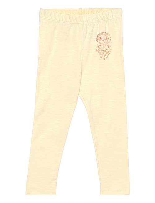 Se Soft Gallery Sgbaby Paula New Owl Leggings Soft Gallery Yellow ved Booztlet