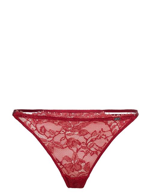 Lindex Brief Amie Thong Lindex Burgundy