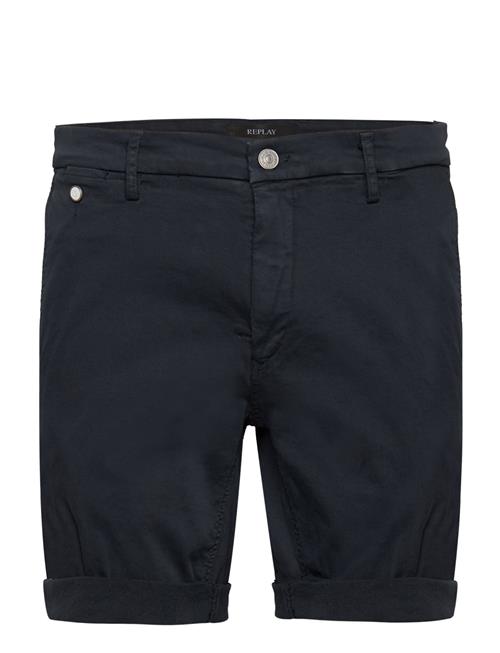 Benni Short Shorts Regular Hyperchino Color Xlite Replay Blue