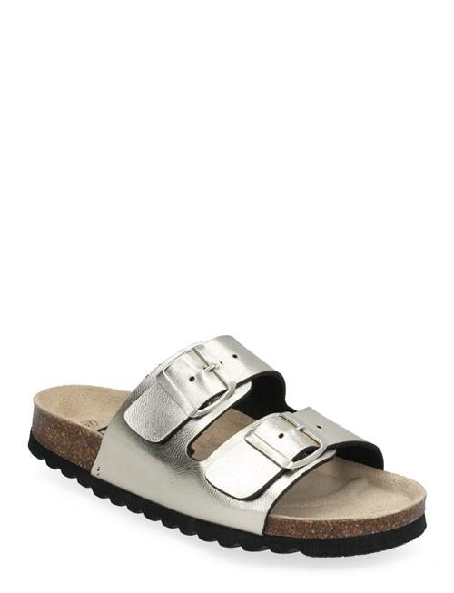 Se Bianco Biaolivia Sandal Metallic Bianco Silver ved Booztlet