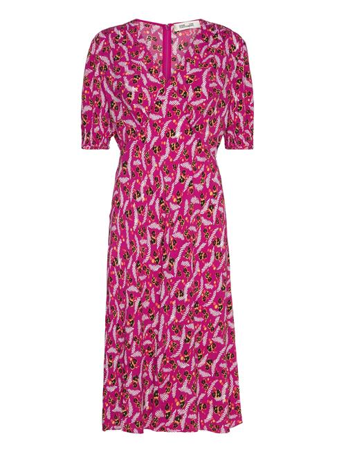 Diane von Furstenberg Dvf Jemma Dress Diane Von Furstenberg Pink