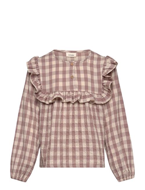 Lil'Atelier Nmfbeate Ls Loose Shirt Lil Lil'Atelier Brown