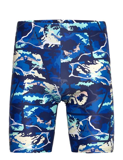 adidas Performance Waves Graphic Swim Jammers Adidas Performance Blue