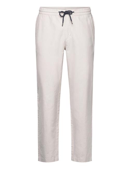 Se Lindbergh Oxford Drawstring Pants Lindbergh Cream ved Booztlet