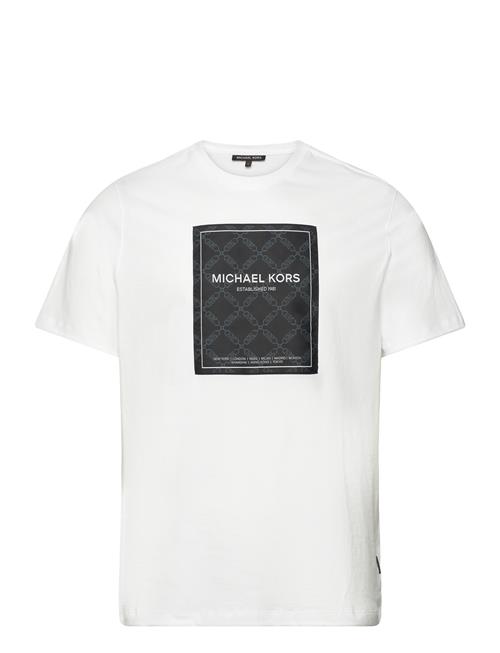 Se Michael Kors Empire Flagship Tee Michael Kors White ved Booztlet