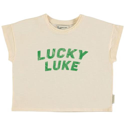 Se Piupiuchick T-shirt Med Tryk Ecru |  | 24 months ved Babyshop