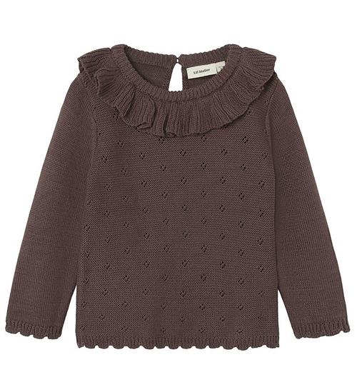 Lil Atelier Lil Atelier Bluse - Strik - NmfLaguna - Peppercorn