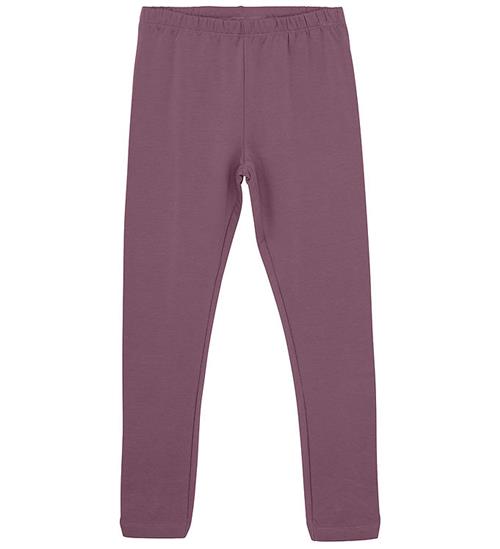 Se Minymo Leggins - Black Plum ved KidsWorld