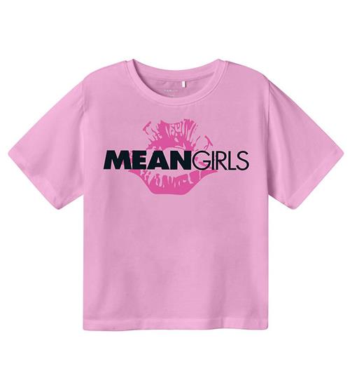 Se Name It Name It T-shirt - NkfAssa Mean Girls - Pastel Lavender ved KidsWorld