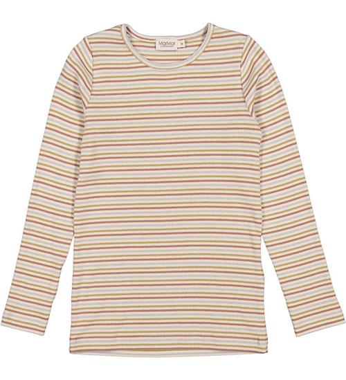 MarMar MarMar T-Shirt - Rib - Tani - Antumn Stripe Mix