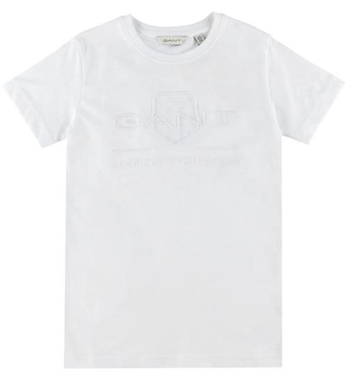 GANT GANT T-shirt - Tonal - Hvid