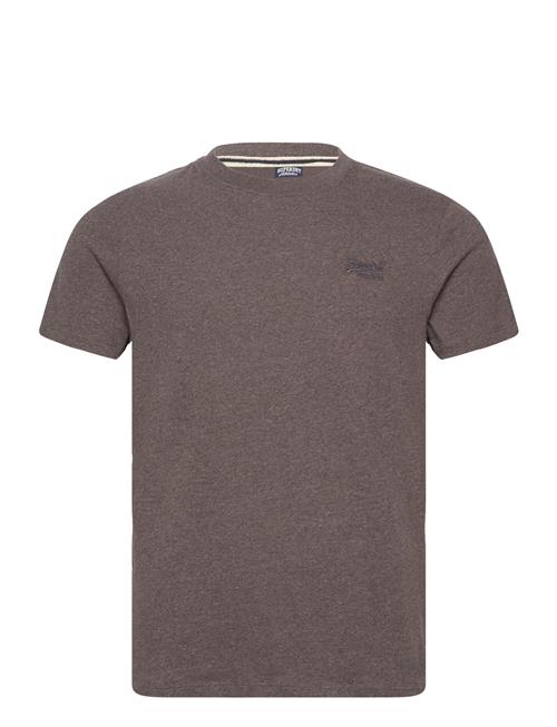 Superdry Essential Logo Emb Tee Superdry Brown