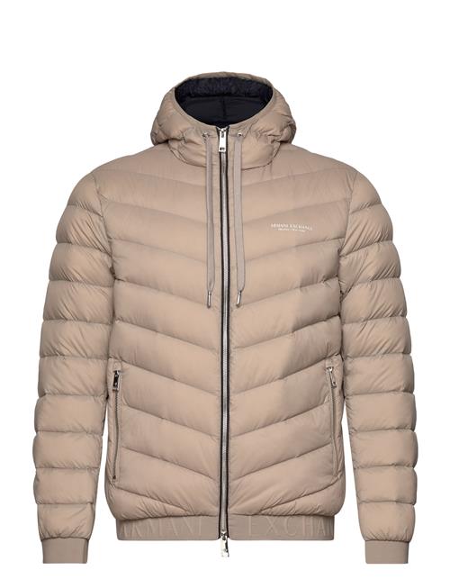 Down Jacket Armani Exchange Beige